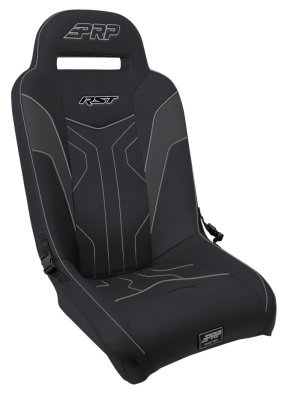 Polaris RZR PRO R4 Suspension Seat - Rear - PRP Seats - RST - Black/Grey
